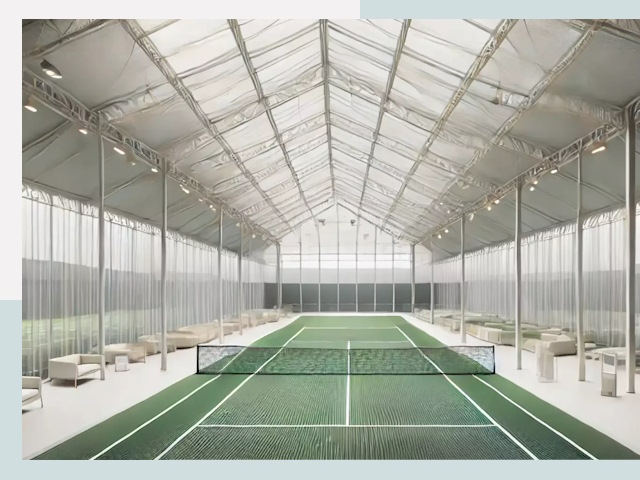 Строительство теннисных кортов в Котласе