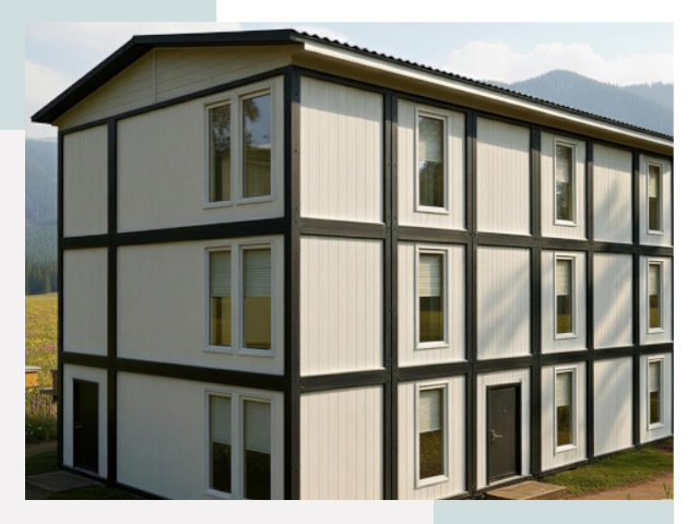 Модульные общежития в Котласе