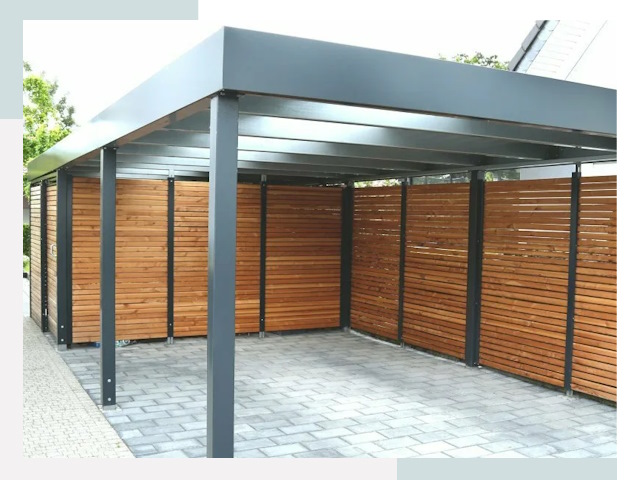 Навесы для парковки в Котласе