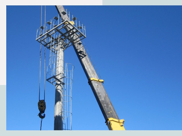 Монтаж осветительных мачт в Котлас от 622 руб.