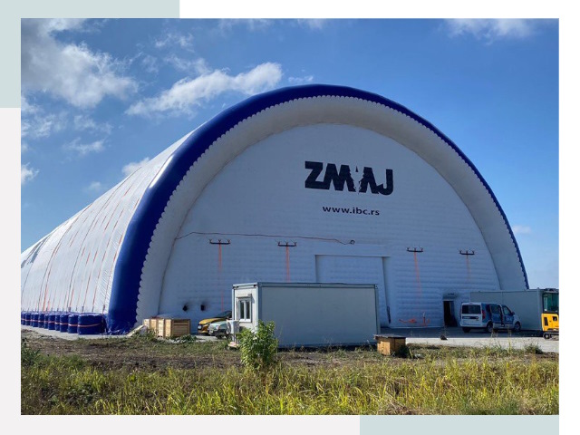 Брендирование ангаров в Котласе