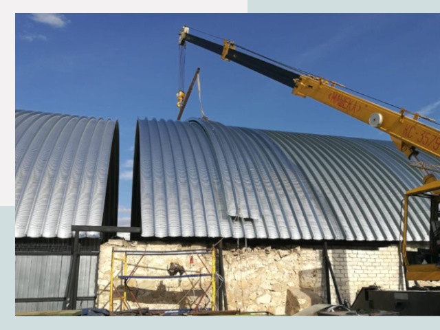 Реконструкция ангаров в Котласе от 622 руб.